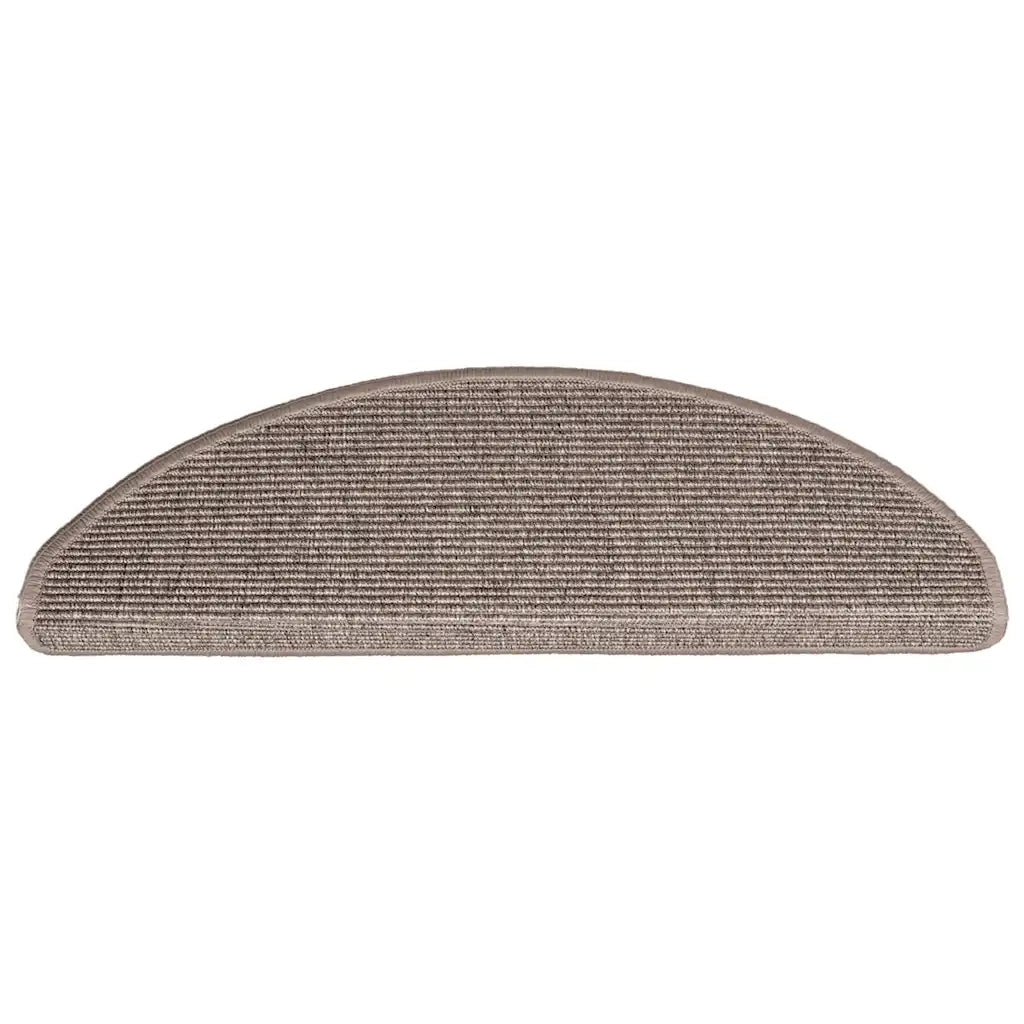 Tappetini Autoadesivi per Scale 15 pz Beige Scuro 65x25 cm cod mxl 63660