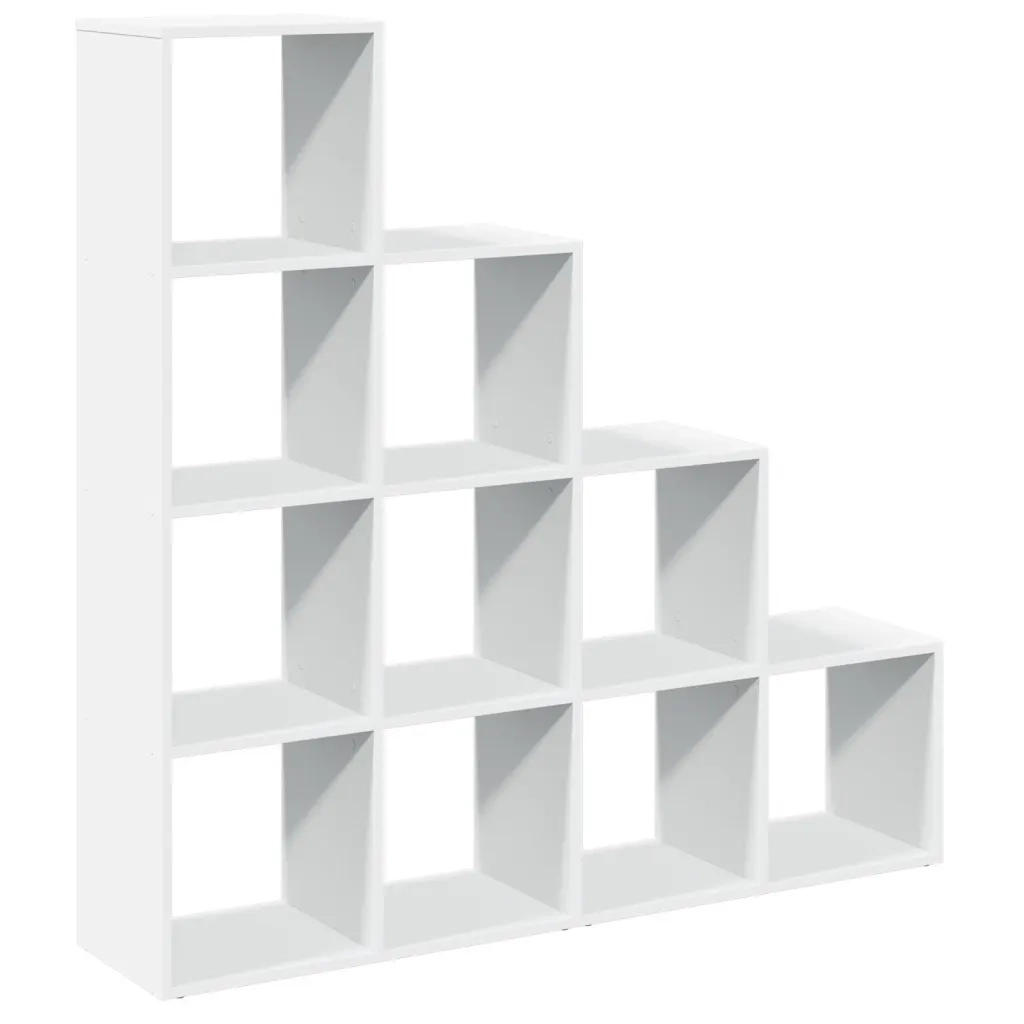 Libreria Divisorio 4 Ripiani Bianca 131,5x29x131,5cm Truciolato 857967