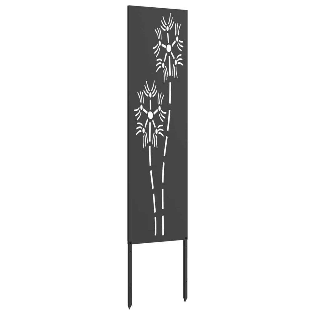 Schermo per privacy in giardino Traforo Nero 32 x 140 cm CFW3208597