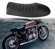 Sella Motoriera Pieno Pieno - Pelle PU - Stile Vintage - Piano - Braccioli di Montaggio - Adatto per diversi modelli - Peso ca. 1 kg - Sella Motoriera