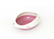 Lettiera Toilette Per Gatti Ovale 45x36x15,5cm Modello 700088 Colore Rosa
