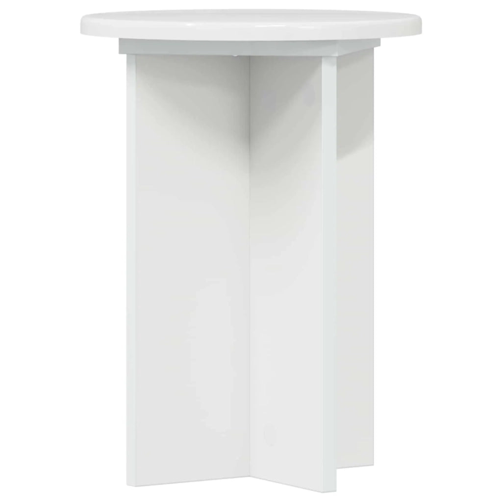 Supporto per piante | Sostegno per piante 2 pz Bianco Lucido ?29,5 x 40 cm