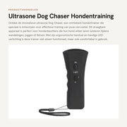 Antidisturbo per cani - Dispositivo per addestramento - Portatile e ergonomico - Funzione LED - Prodotto antilaf - Adatto per passeggiate e corsa - Compatibile con dispositivi portatili - Modello: Ultrasone Dog Chaser - Codice prodotto: Com...