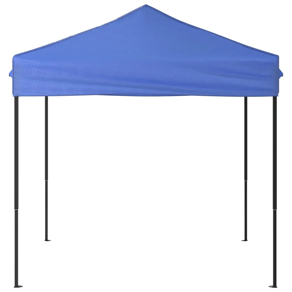 Tenda per Feste Pieghevole-Tenda Gazebo Blu 2x2 m