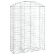Cesto Gabbione ad Arco 150x50x200/220 cm Ferro Zincato