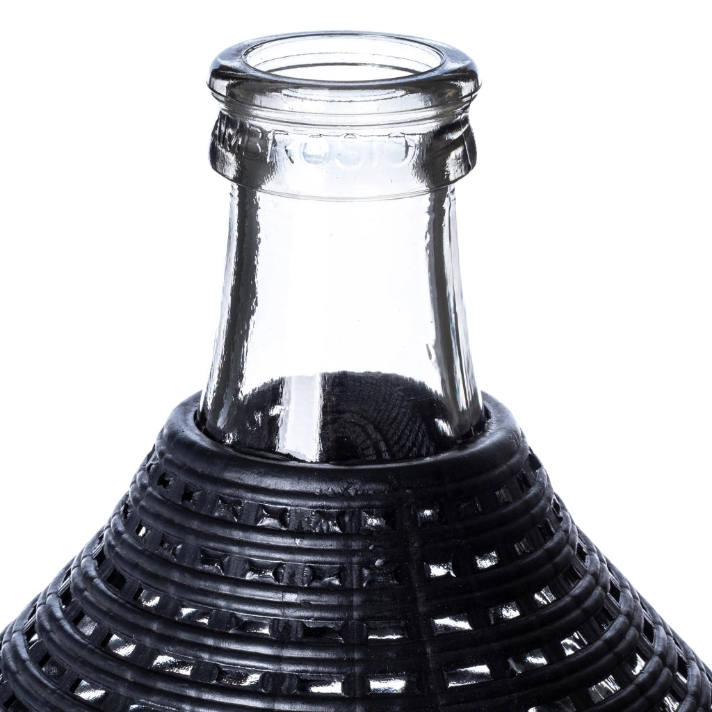 KADAX Lady's Balloon 20L Carboy per vino e liquori in un cestello Bottiglia da un gallone per vino con tappo