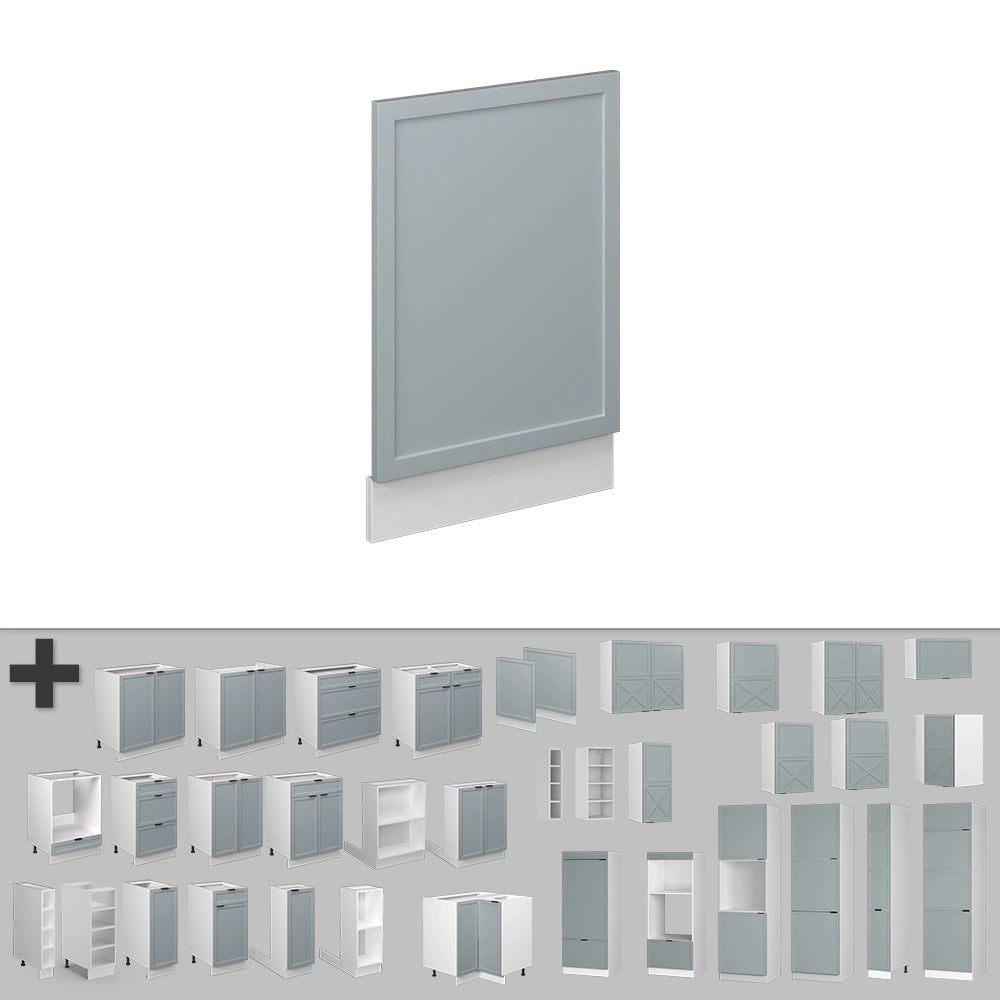 Vicco Pannello frontale Blu-grigio chiaro 45 cm , PL Antracite