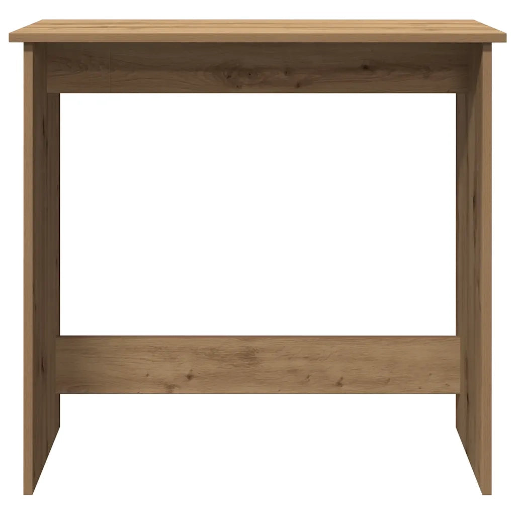 Scrivania Rovere Artigianale 80x40x75 cm in Legno Multistrato 860462