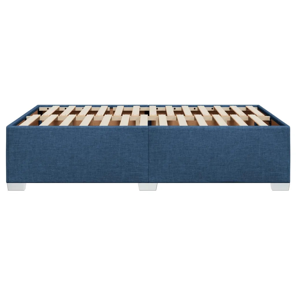Giroletto senza Materasso Blu 120x190 cm in Tessuto