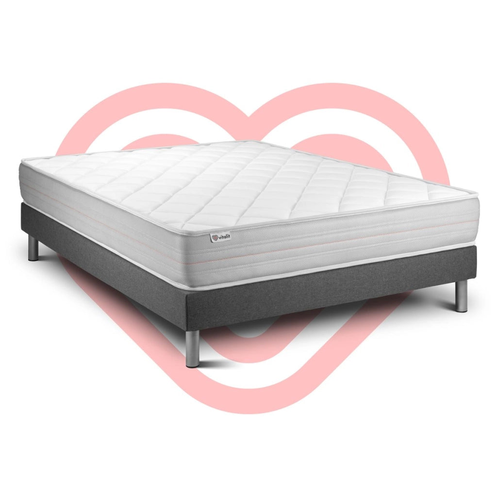 Set materasso e base 200x200 cm - Vitalmemo
