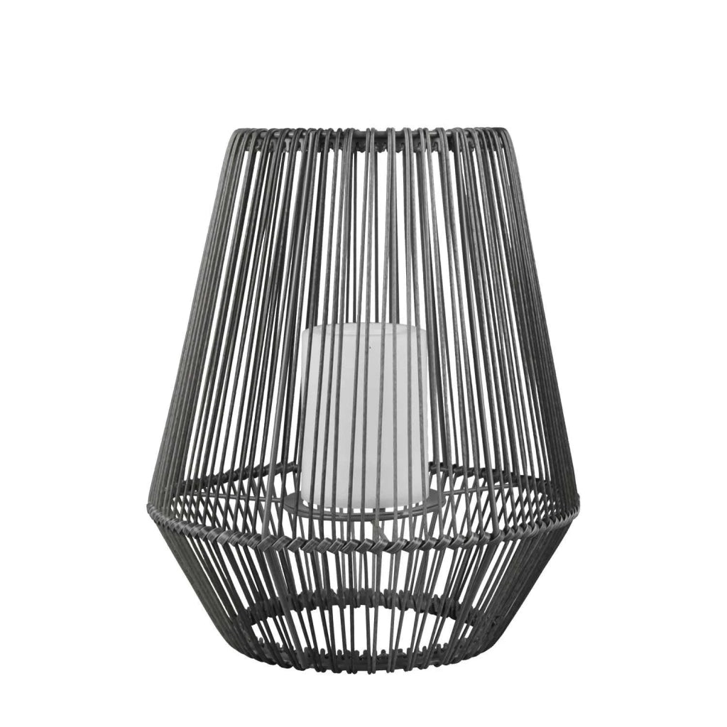 LÚZETE - LANTERNA ESTERNA SMD LED 2 W SOLARE 30 CM NERO RIVER