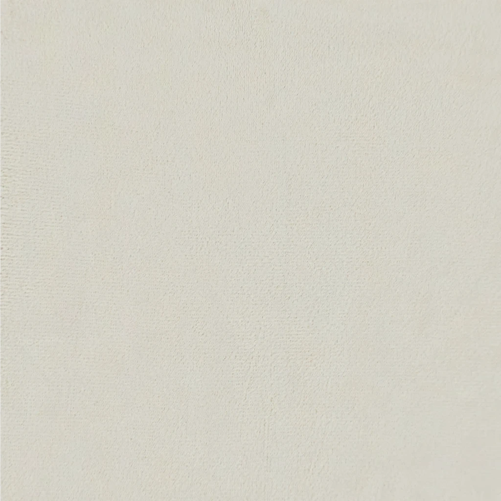 Poggiapiedi Crema 60x50x41 cm in Velluto 349301