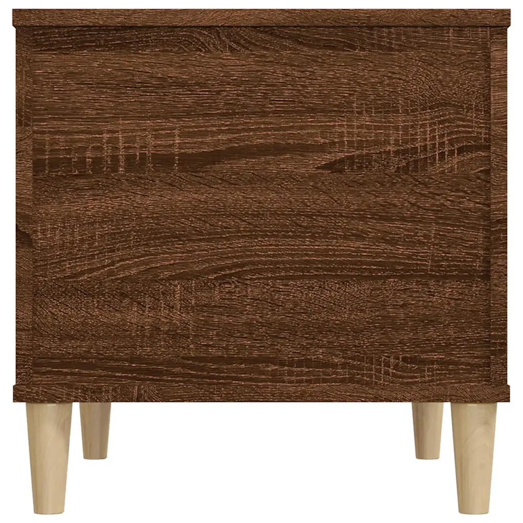 Tavolino salotto | Tavolino da caff¨¨ | Tavolino da Soggiorno Rovere Marrone 60x44,5x45 cm Legno Multistrato
