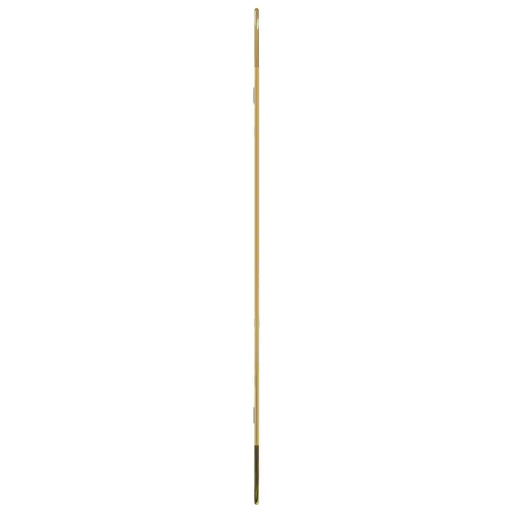 Specchio da Parete Dorato 90x40 cm Ovale 348200