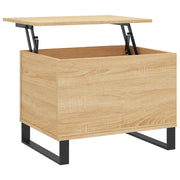 Tavolino salotto | Tavolino da caff¨¨ | Tavolino da Soggiorno Rovere Sonoma 60x44,5x45 cm Legno Multistrato