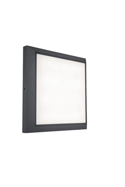 Applique esterna HELENA LED 20W 4000K grigio Lutec