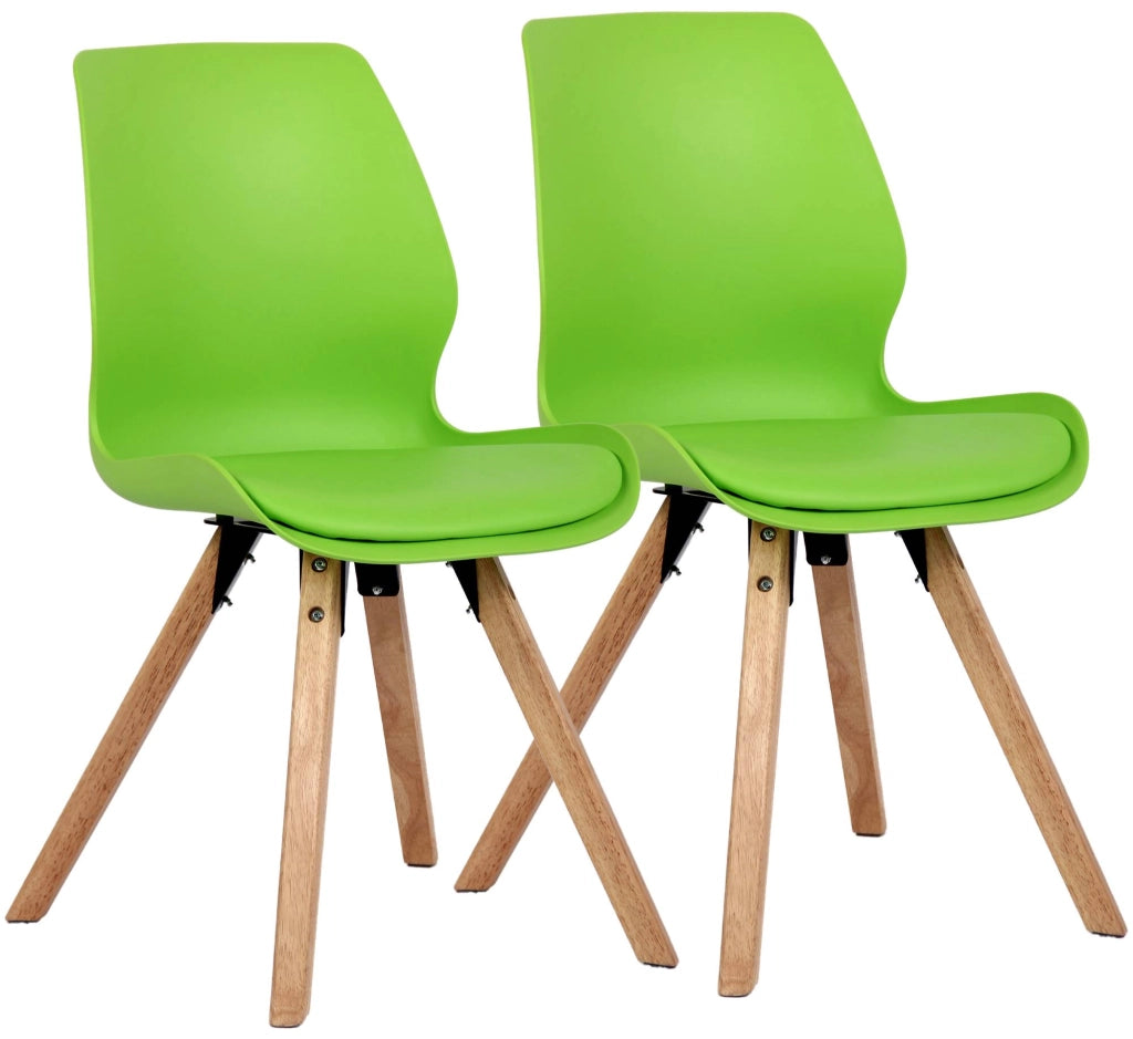Set di 2 sedie in plastica Luna 7