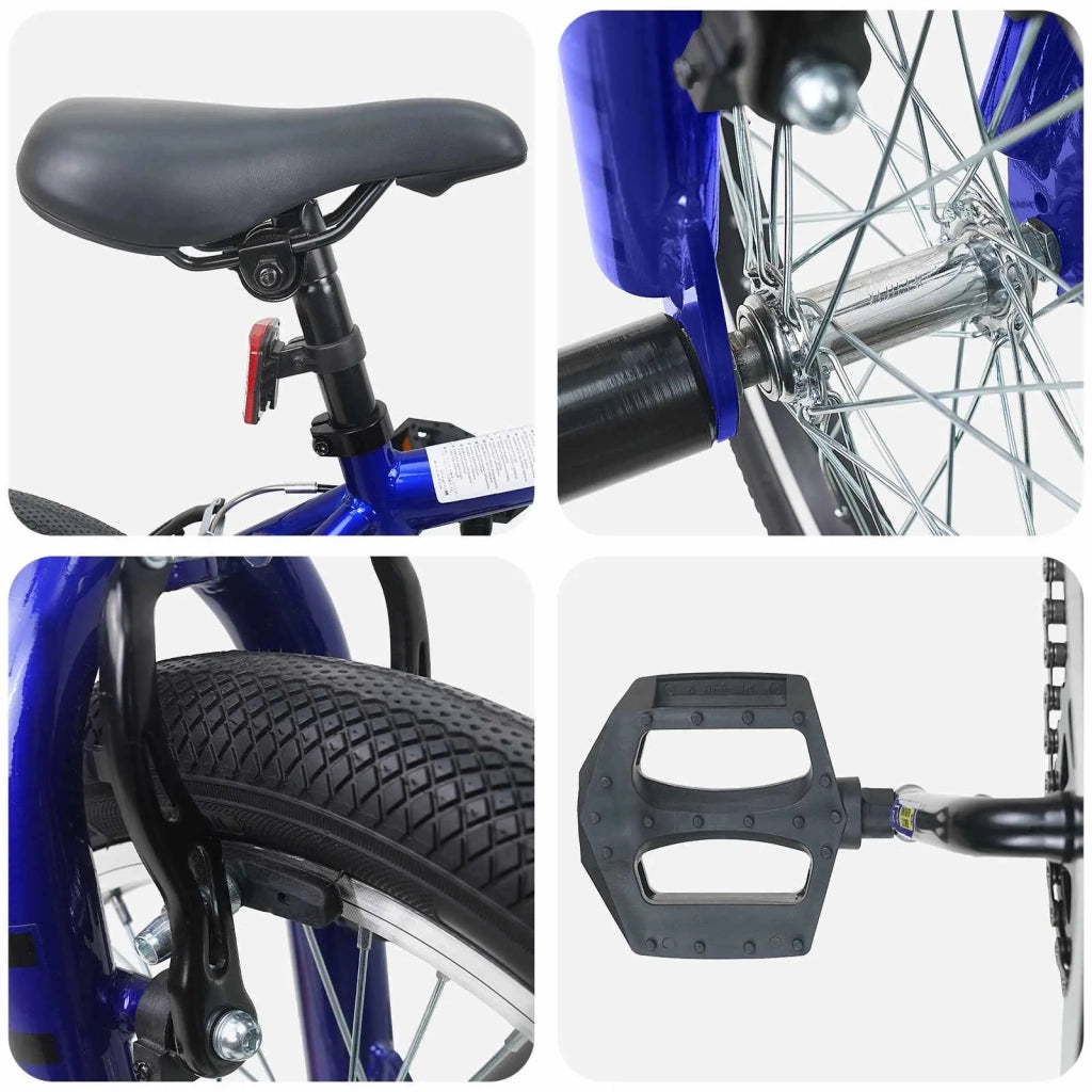 BMX 16 Pollici per 5-8 anni Blu Scuro 42009712