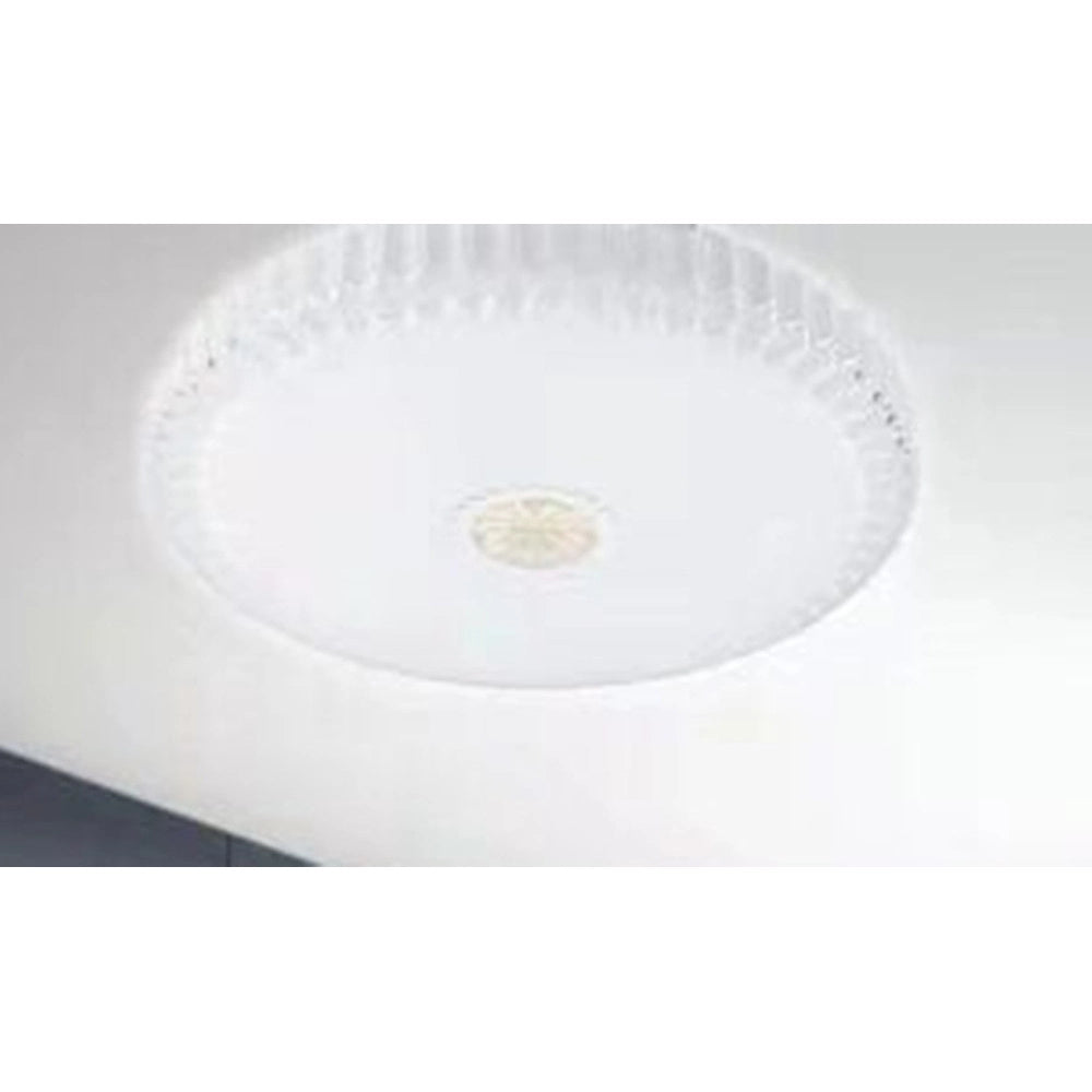 Trade Shop - Plafoniera A Soffitto 60 W Design Cristalli Luce Fredda Naturale Ip20 Fst-50a67112 - -bianco Freddo      -