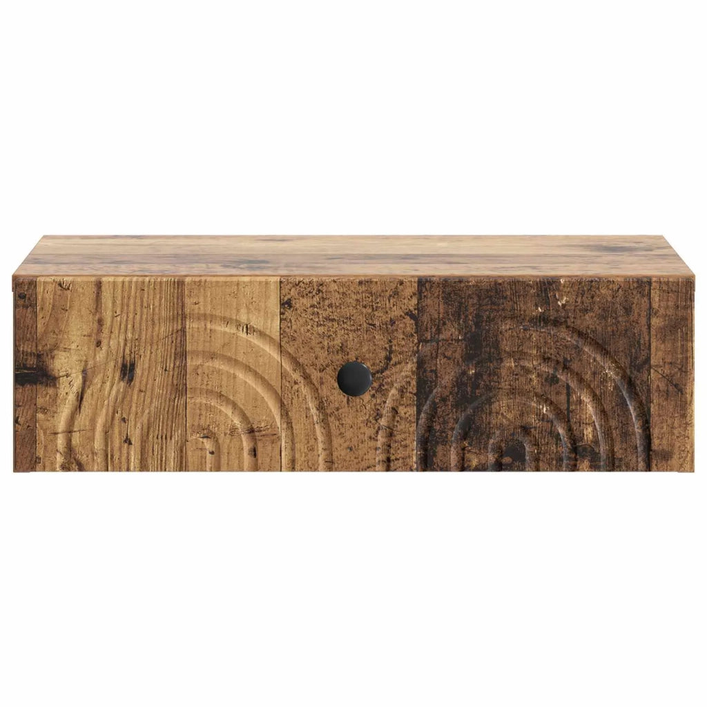 Tavolino da Parete Laterale Legno antico 59 x 34,5 x 17 cm 898153