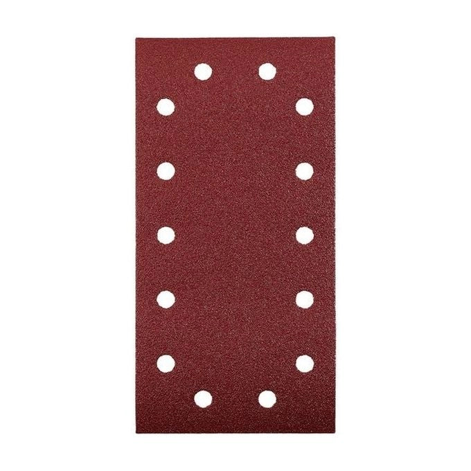 Kwb 8189-12 Carta Abrasiva Rettangolare 115x230 mm Grana 120 Velcro per Legno Metallo Vernice 5 pezzi
