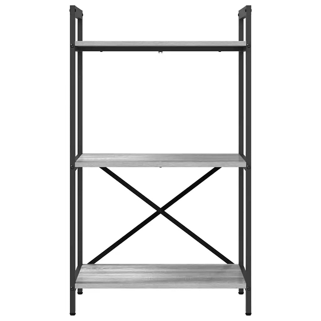 Libreria Grigio Sonoma 56 x 34 x 96 cm Legno multistrato 883877
