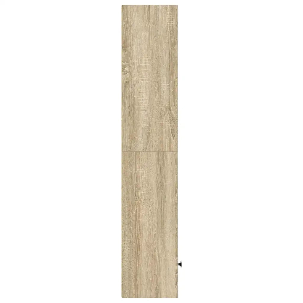 Libreria Rovere Sonoma 31x24x127 cm in Legno Multistrato