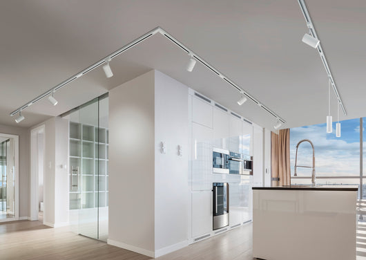 Faretto da Interno   in Metallo Bianco Opaco