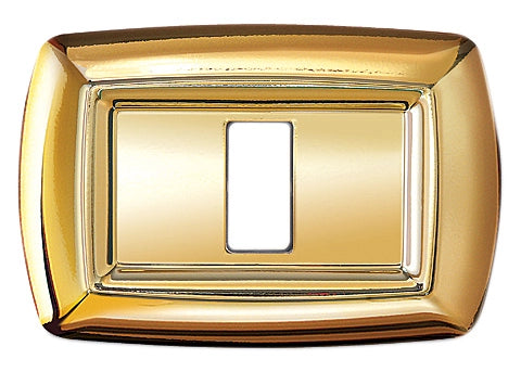TONDO PLACCA MAGIC PLAST 1P ORO- ELETTROCANALI- 10,0 pz