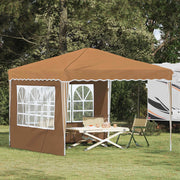 Tenda per feste a pop-up 288 x 288 x 245 cm Beige