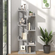 Libreria 48x25x140 cm Grigio Sonoma Legno Multistrato 816006
