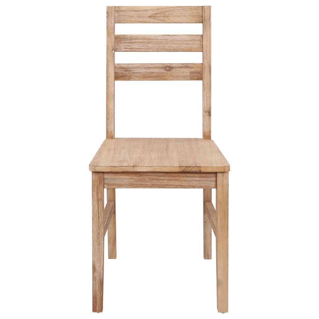 Sedie da Pranzo 6 pz in Legno Massello di Acacia 276256