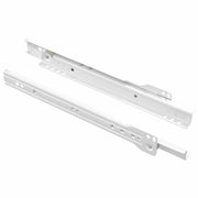 Scorrevole per cassetti 2 pz Bianco 250 mm Acciaio CFW7383818
