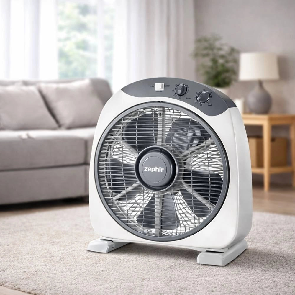 Ventilatore box zephir ph134b 12 pollici con timer e 3 velocità