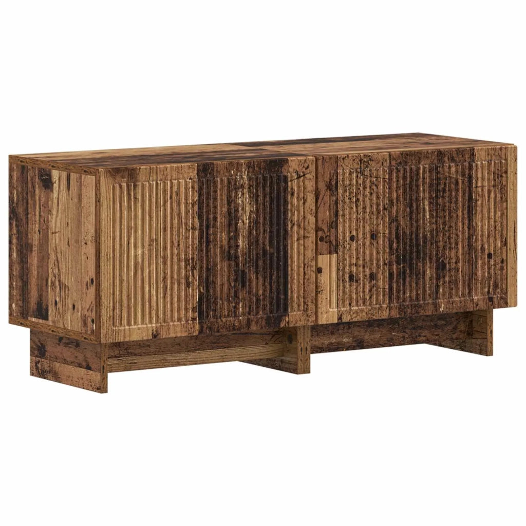 Mobile TV LED a 5 pezzi Legno antico Legno ingegnerizzato 3416427