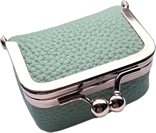 Organizzatore di accessori da portare, piccola scatola di accessori in pelle PU, scatola di conservazione, piccola, per ragazze e donne