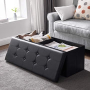 Banco con spazio di archiviazione - Hocker – Sedia con ripostiglio - Accessori per la sala da soggiorno - Dimensioni 38,1D x 38,1L x 38H centimetro