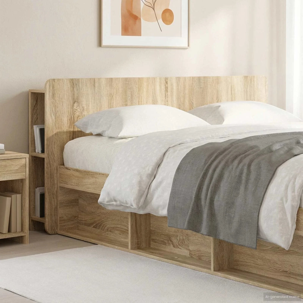 Testata del letto Rovere Sonoma Legno ingegnerizzato 8001212