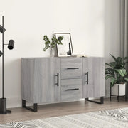 Credenza Grigio Sonoma 100x36x60 cm in Legno Multistratocod mxl 104782