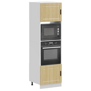 Armadi Forno 2 pz Porto Rovere Sonoma in Legno Multistrato 3315054