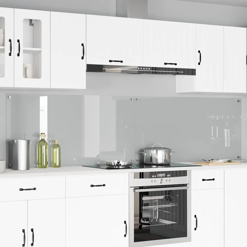 Schienale da cucina 2 pcs Trasparente 120 x 60 cm 3415493