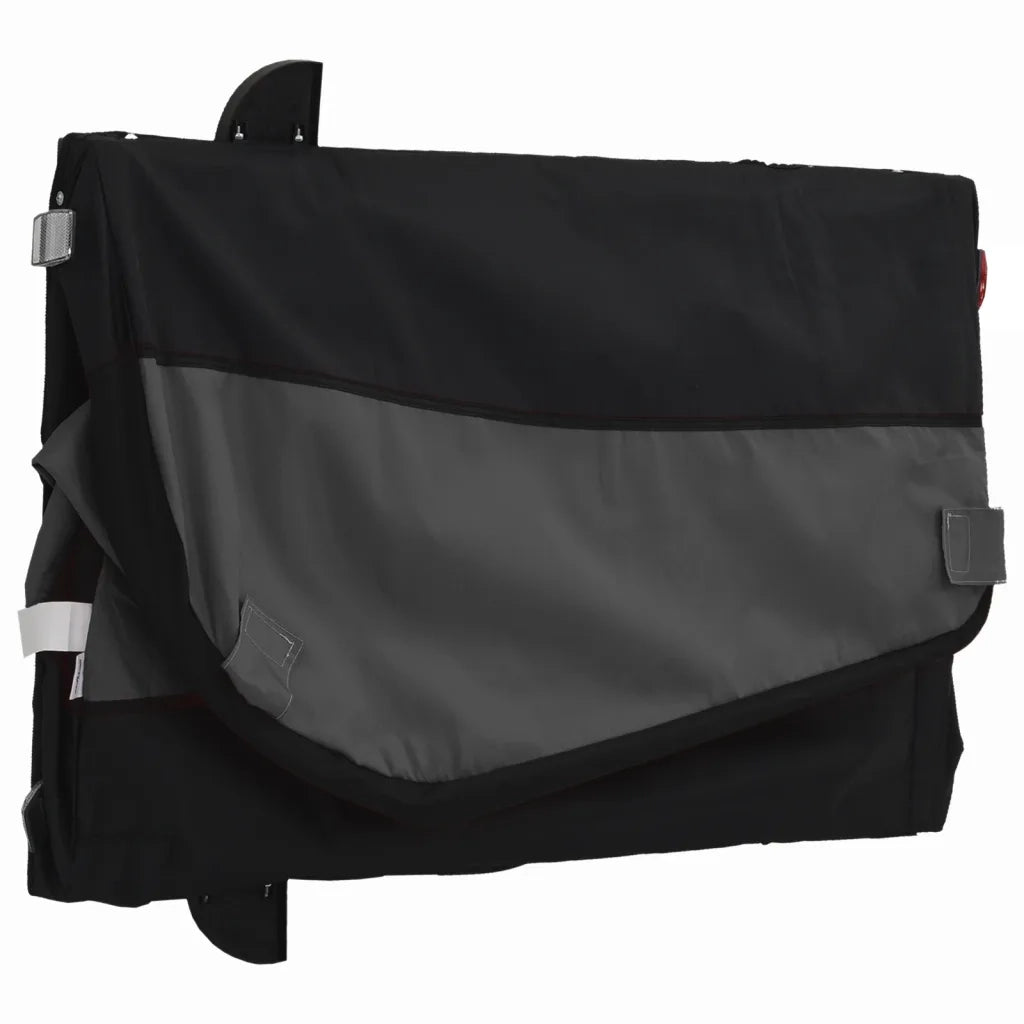 Rimorchio da Bici Nero 45 kg in Ferro 94129
