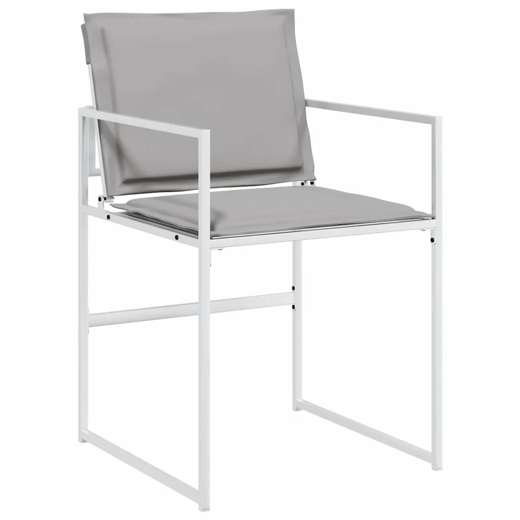 Set da Pranzo per Giardino 5 pcs Bianco 3379337