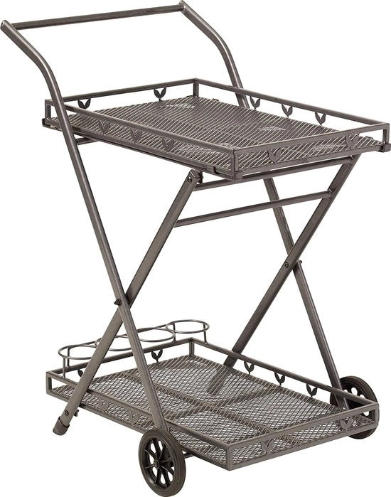 Trolley di Cucina – Cucina Organizzatore - Trolley di Archiviazione con Ruote – con Livelli – Sostenibile -Risparmia Spazio