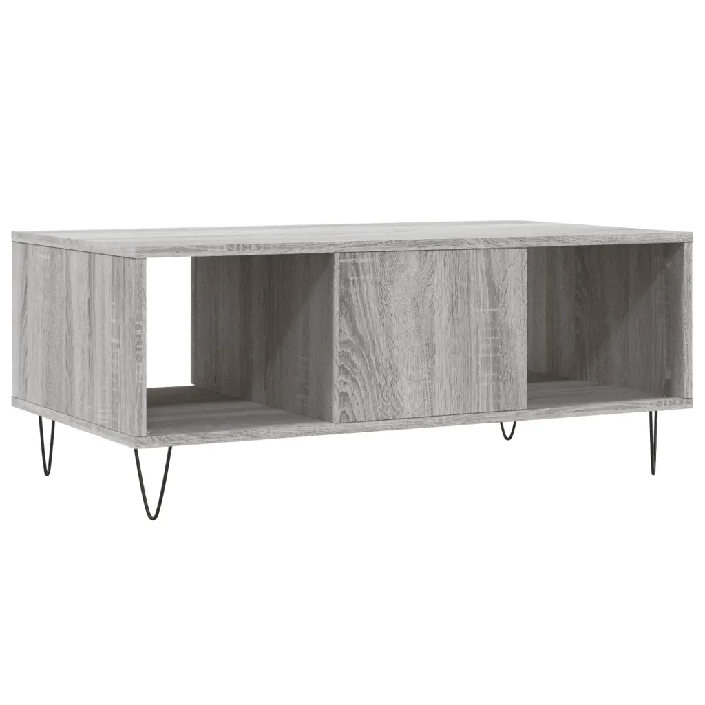 Tavolino salotto | Tavolino da caff¨¨ | Tavolino da Soggiorno Grigio Sonoma 90x50x36,5 cm Legno Multistrato