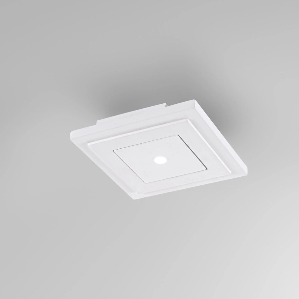 Faretto da Incasso in Gesso 11W 813lm 3000K Bianco - Design Diretto per Controsoffitti - Installazione ad Incasso Interna - Gealuce