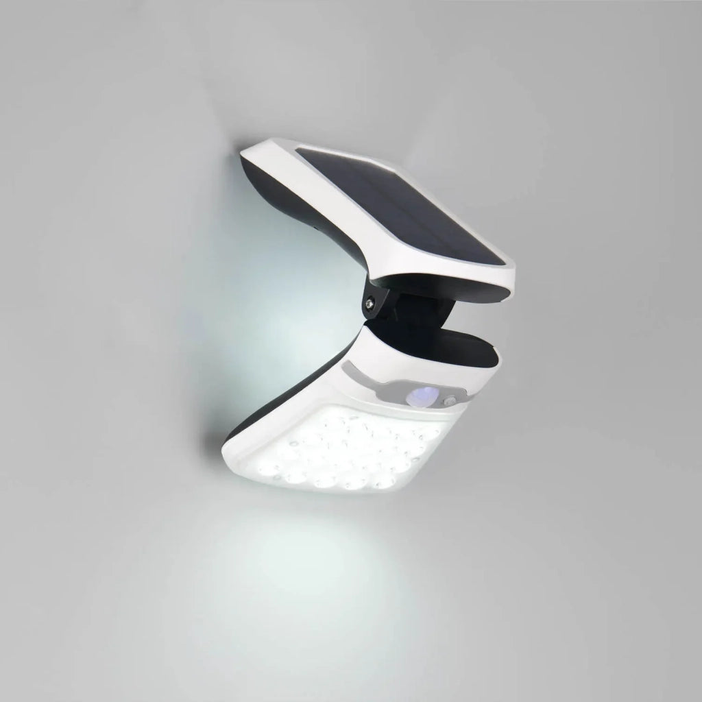 LÚZETE - APPLIQUE ESTERNO SOLARE 3,5W 4000K CON SENSORI INCLINABILE IP44 TRELLIS