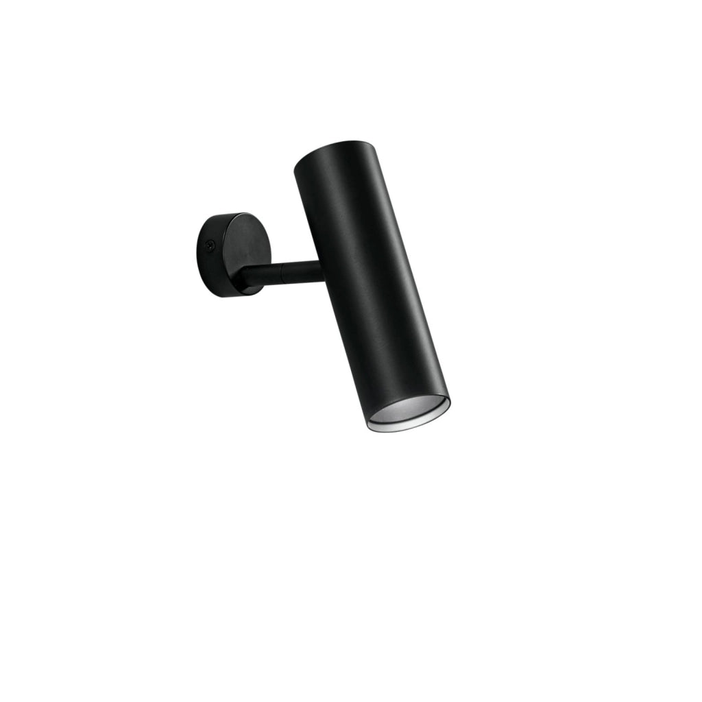 SPOT APPLIQUE LED ORIENTABILE ROCKET NERO IN ALLUMINIO 7W 500LM 4000K 16X15X5 CM.