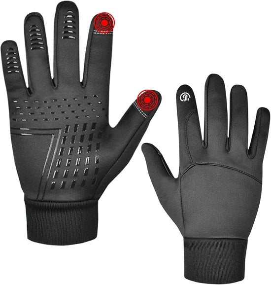 Guanti da Neve - Guanti da Ciclismo - Guanti da Tastiera da Neve - Caldi - Impermeabili - Non Slittanti - Per Uomini e Donne - Esterno - Escursionismo - Campeggio - Corsa
