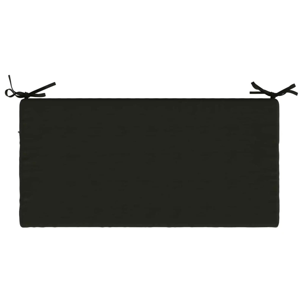 Cuscini per Panchina a 2 Pezzi SOEST 2 pz 100% Poliestere Nero 948705